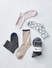 Thin Warm Soft Socks, 4 Types, 3 Pairs (양말) | 얇고 따뜻한 소프트 양말 4종(3개입)(택1)