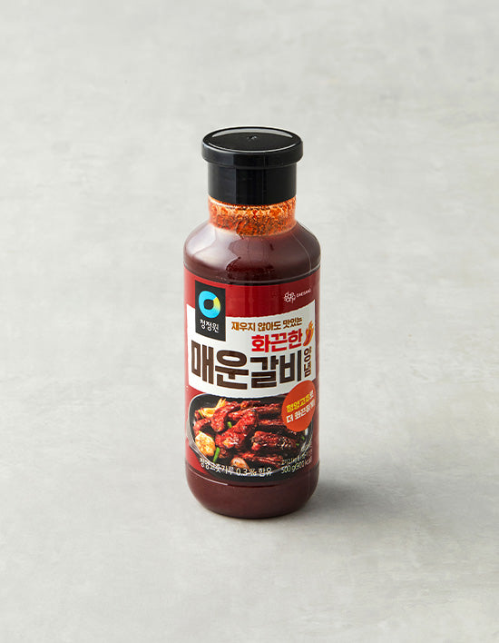 [청정원] 화끈한매운갈비양념 500g - Kurly USA