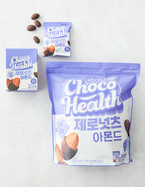 [초코헬스] 제로넛츠 저당 아몬드 초콜릿 2종 (택1) - Kurly USA