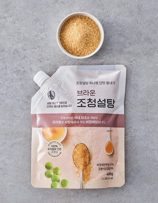 [Kang Bong-seok] Brown Malt Syrup Sugar 400g