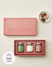 [기뜬정] 수제 호두정과 3구 세트 - Kurly USA