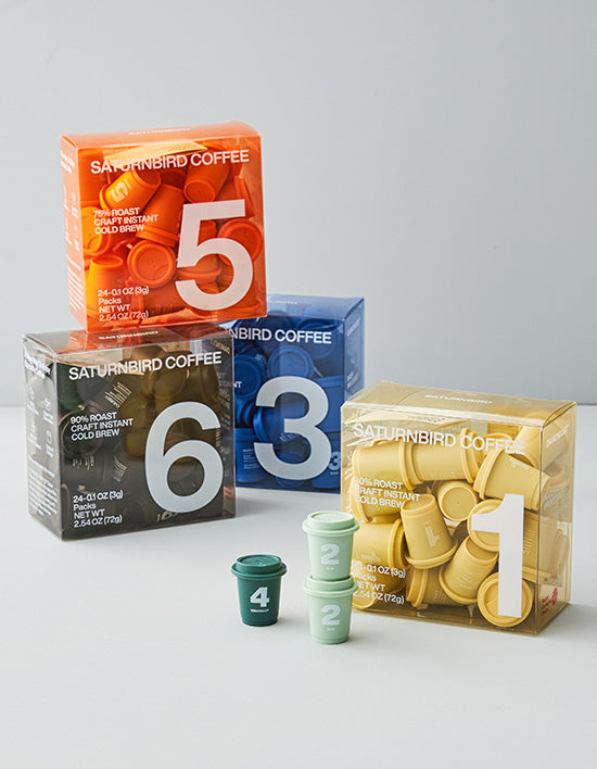 [새턴버드] 콜드브루 인스턴트 커피 넘버 시리즈 3g x 24개입 6종(택1)