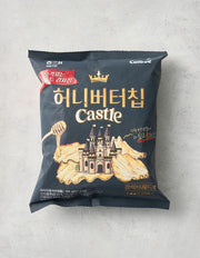 [해태] 허니버터칩 캐슬 갈릭브레드맛 100g - Kurly USA