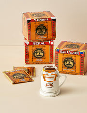 Bacha Premium Coffee Drip Bag, 3 Types (드립백) | 프리미엄 커피 드립백 12g X 12개입 3종(택1)