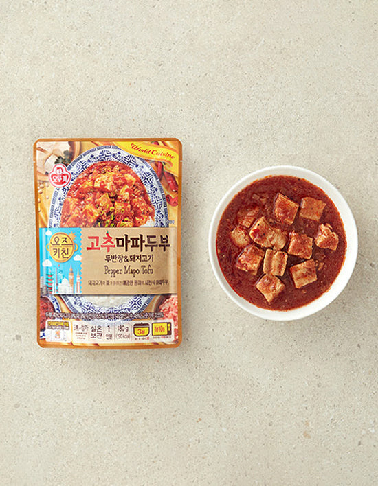 [오뚜기] 오즈키친 고추마파두부 180G