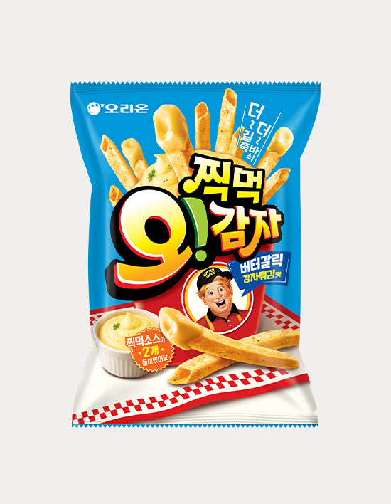 [오리온] 찍먹 오감자 버터갈릭감자튀김맛 115g