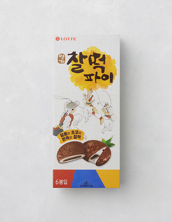 [Lotte] Myungga Chaltteok Pie Original 6-count 210g