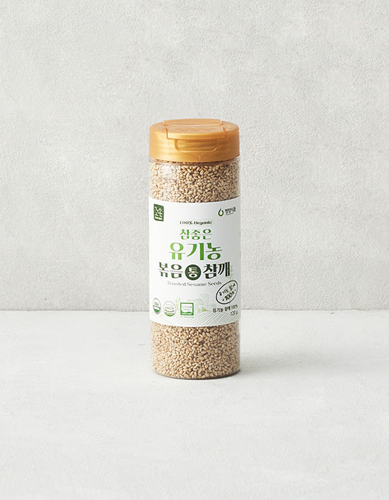 [청양] 유기농 볶음 통 참깨 120g - Kurly USA