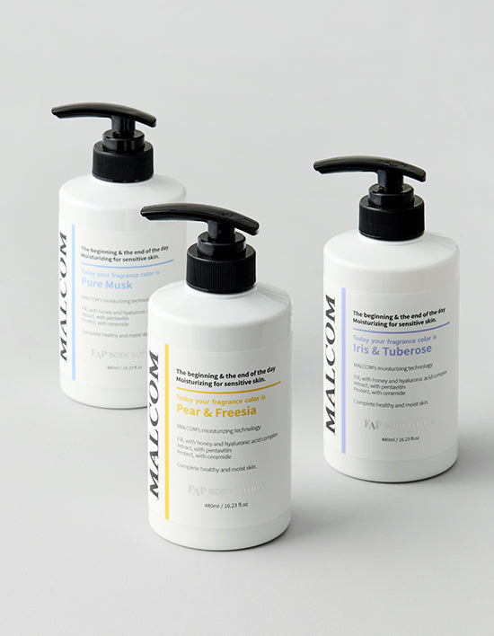 FAP Triple Moisture Body Lotion, 4 Types (바디로션) | FAP 3중 보습케어 바디로션 480ml 4종 (택1)