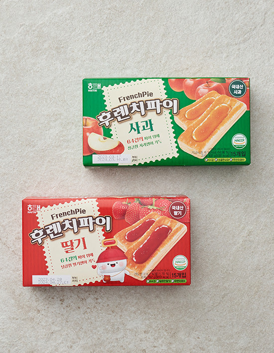 [해태] 후렌치파이 192g 2종 (택1) - Kurly USA