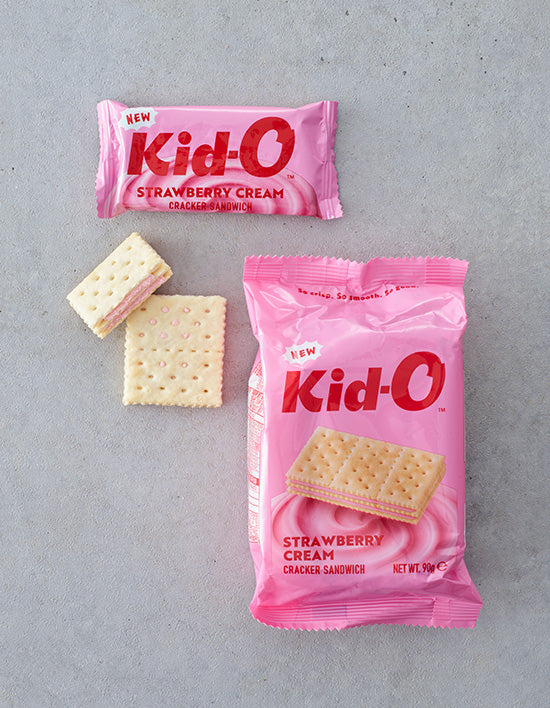 [키도] 딸기 크래커 샌드위치 90g