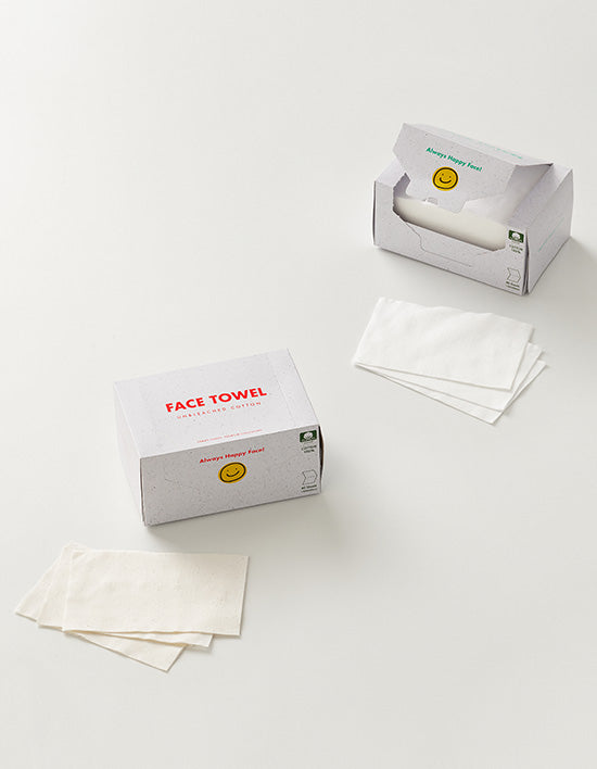 [어반리브즈] 순면 페이스 타올 80매 2종 - Kurly USA