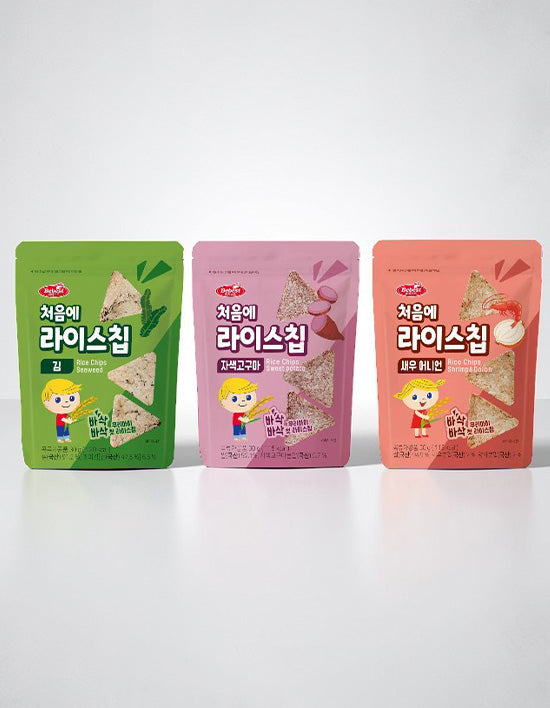 [베베스트] 처음에 라이스칩 30g 3종 (택1)