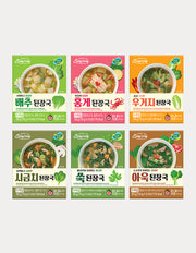 Doenjang Block Soup, 6 Types (된장 블럭국) | 된장 블럭국 5개입 6종 (택1)