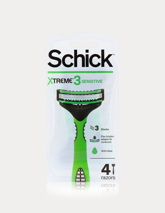 [Schick] Xtreme3 Disposable Razors, 4 Count