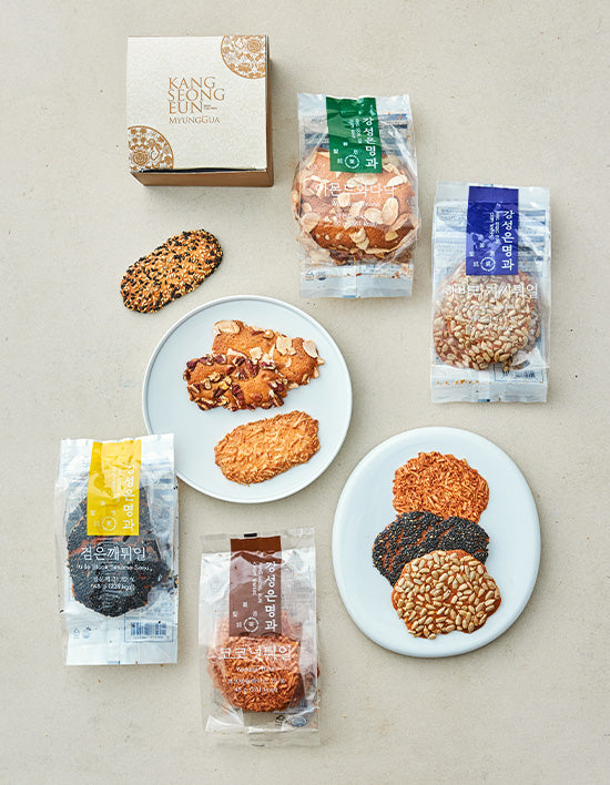 [Gang Seong Eun Myeong Gwa] 8 Types of Handmade Cookies (Select 1)