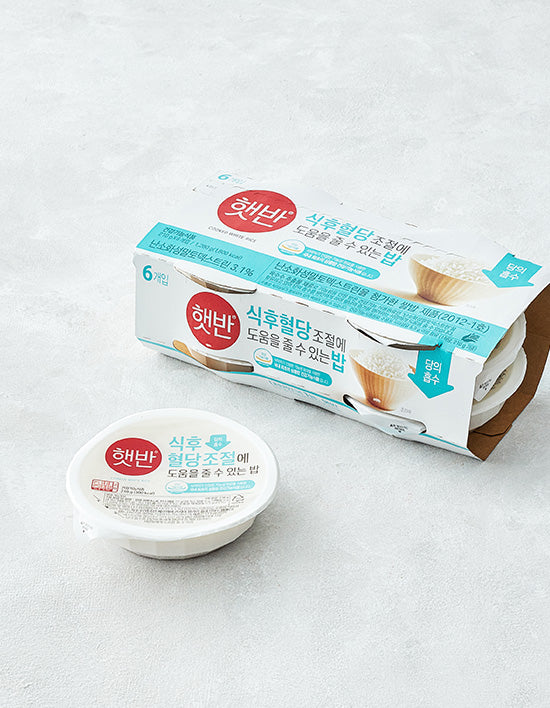 [햇반] 식후혈당조절도움밥 210g*6 - Kurly USA
