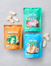 [룰루맘] 유기농 쌀과자 떡뻥 3종 (택1) - Kurly USA