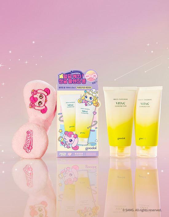 [구달] 청귤비타C 클렌징폼 150ml 2ea+ 하츄핑 세안 밴드 - Kurly USA