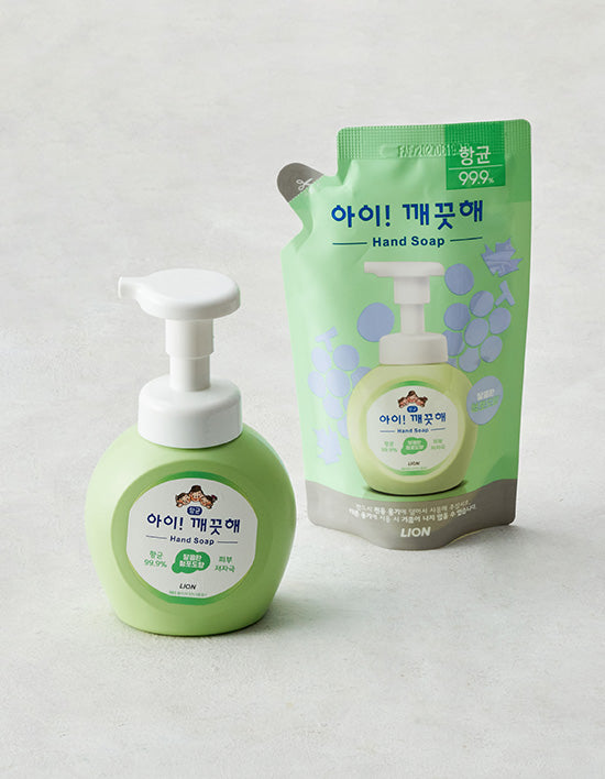 [아이깨끗해] 핸드워시 청포도 2종 (택1) - Kurly USA