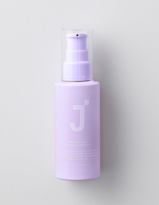 [제이숲] 실크케라틴 헤어 오일 에센스 2X 80ml - Kurly USA