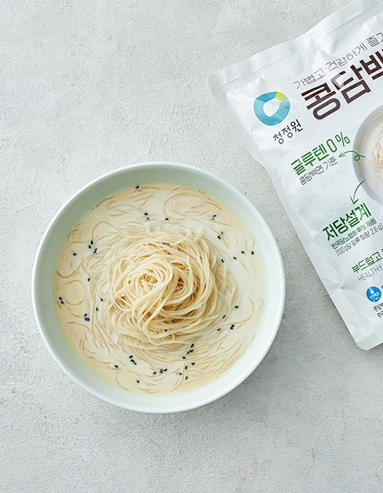 [청정원] 가볍고 건강하게 즐기는 콩담백면 콩국수 - Kurly USA