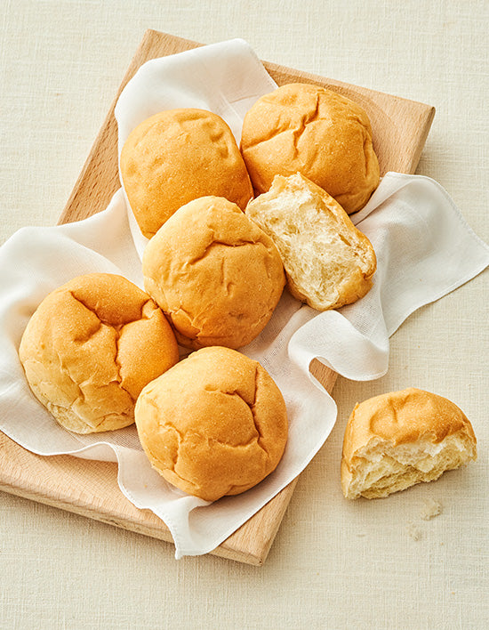 [더브레드블루] 저당 모닝빵 (25gX9개입) (냉동) - Kurly USA