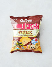 [해태] 가루비 감자칩 야키니쿠맛 96g - Kurly USA
