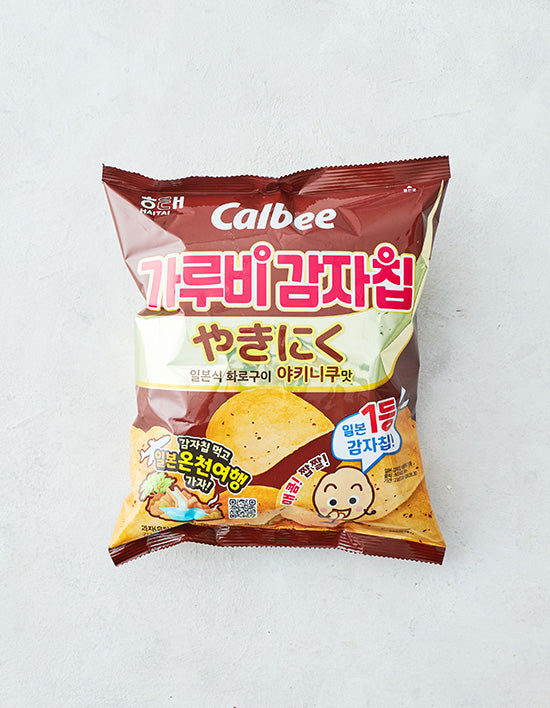 [해태] 가루비 감자칩 야키니쿠맛 96g - Kurly USA