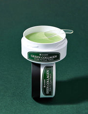 [리더스] 그린 콜라겐 와이드핏 아이패치 60매 - Kurly USA