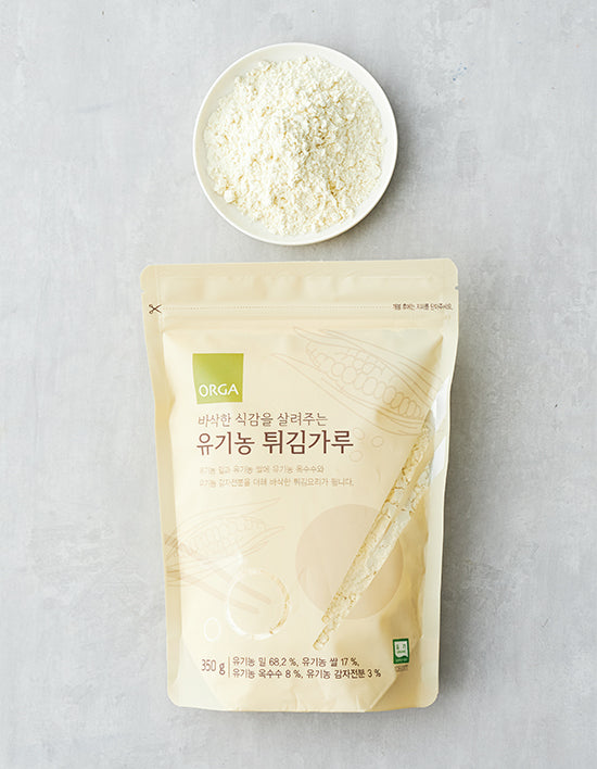 [올가] 유기농 튀김가루 350g - Kurly USA