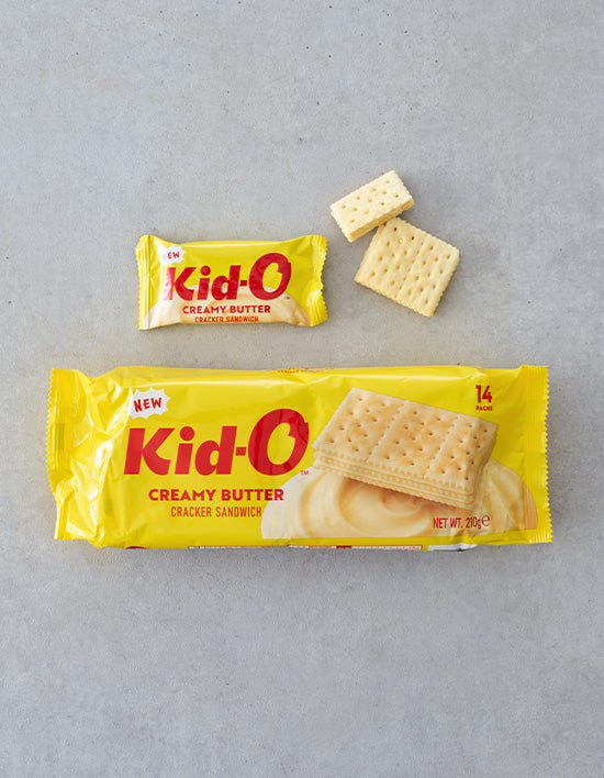 [Kido] Creamy Butter Cracker Sandwiches 210g
