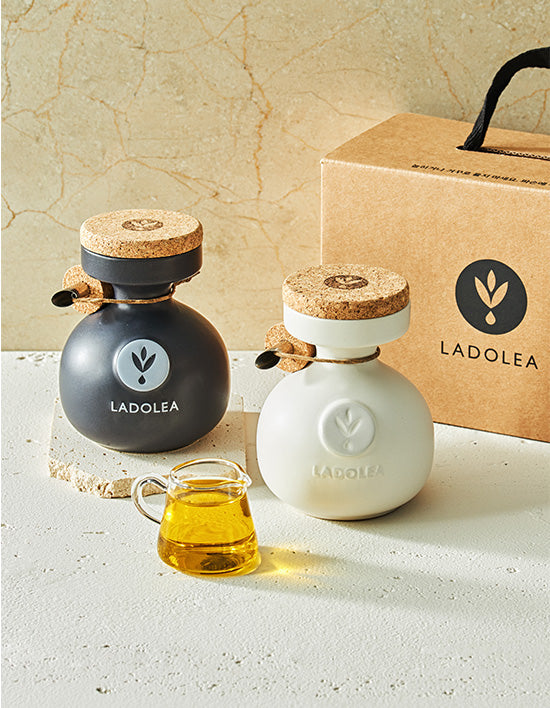 [Ladoleia] Greek Extra Virgin Small Duo Set (200ml x 2)