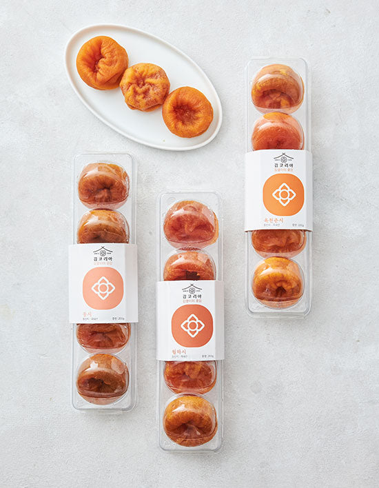 [감코리아] 각양각색 소용량 곶감 3종 (택1) - Kurly USA