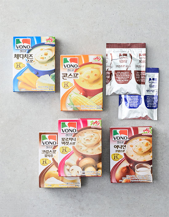 Bono Instant Soup, 5 Types (스프) | 스프 3개입 5종 (택1)