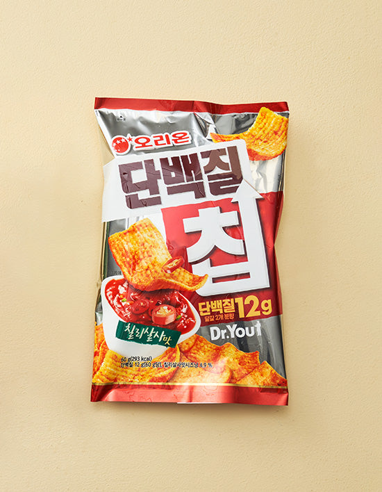 [오리온] 닥터유 단백질 칩 칠리살사맛 60g - Kurly USA