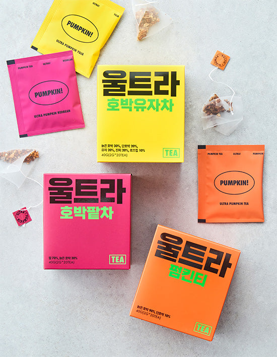 [Ultra Eats] Ultra Pumpkin Tea 3 Types (2g X 20 ea) (Select 1)