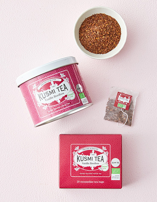 Kusmi Organic Vanilla Rooibos, 2 Types (루이보스) | 유기농 바닐라향 루이보스 2종