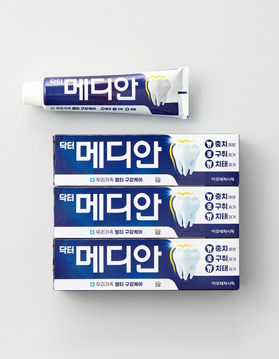 [메디안] 멀티케어 치약 120G*3 - Kurly USA