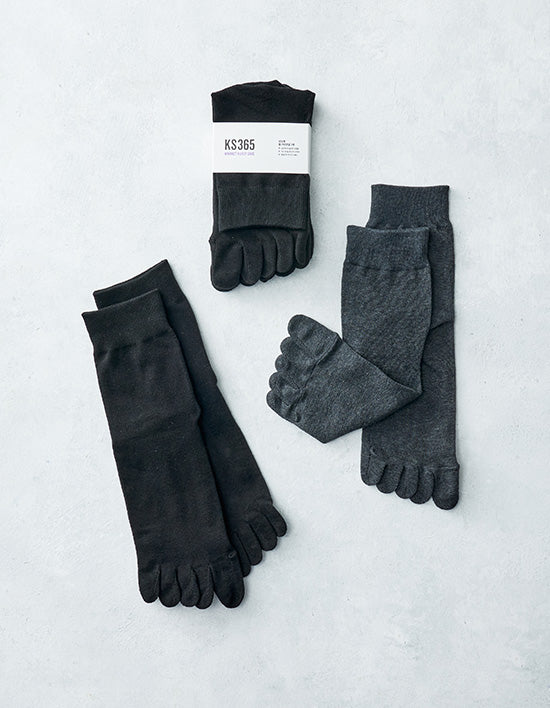 Comfy Toe Socks, 2 Types, 2 Pairs (발가락 양말) | 편안한 발가락 양말 2종_2개입(통풍특허)(택1)