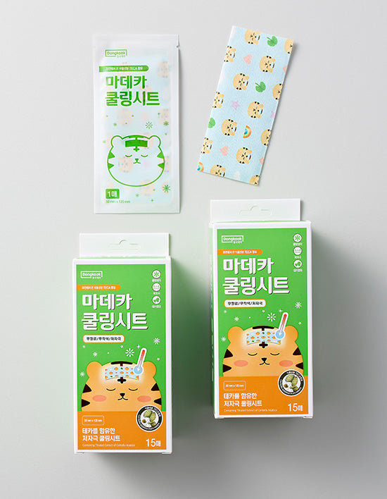 [동국제약] 마데카 쿨링시트 15매입 * 2박스 - Kurly USA