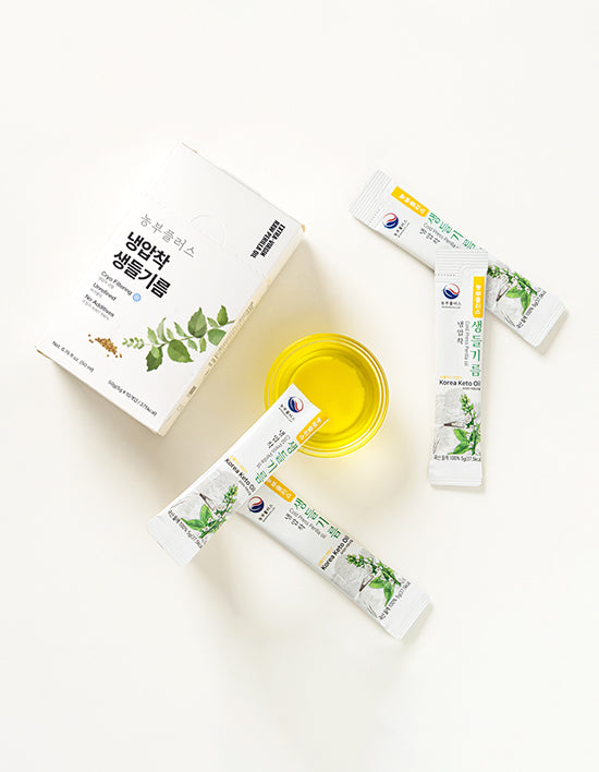Single-Serve Perilla Oil Sticks (Deulgireum) | 냉압착 생들기름 스틱 (5gX10개입)