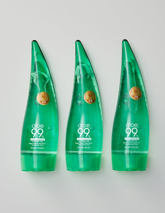 [홀리카홀리카] 알로에99% 수딩젤250ml (프레쉬) X 3개입 - Kurly USA