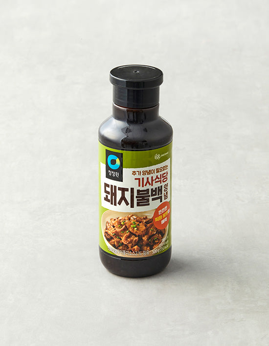 [청정원] 기사식당 돼지불백양념 500g - Kurly USA