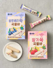 [베베쿡] 과일 쏙 곡물바 2종 - Kurly USA