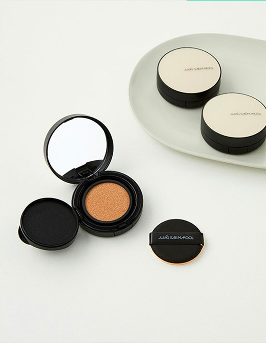 [Jung Saem Mool] Essential Skin Nuder Cushion (14g + 14g Refill Set) 5 Types (Choose 1)