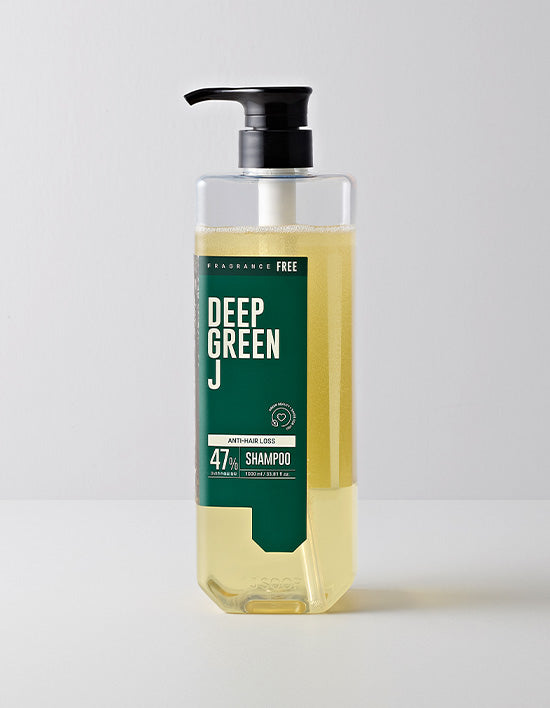 [제이숲] 딥그린제이 어성초 샴푸 무향 1000ml - Kurly USA