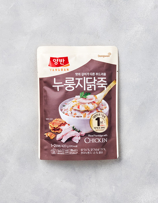 [동원] 양반 누룽지닭죽 420g