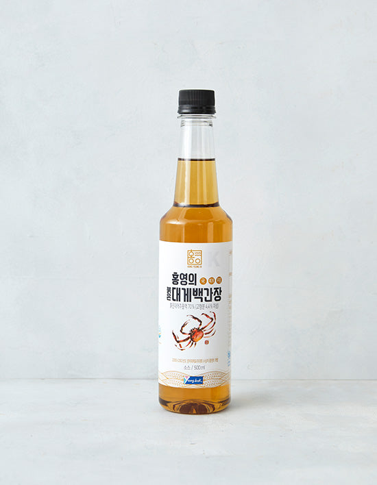 [홍영의] 붉은대게 백간장 500ml - Kurly USA