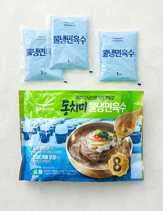 [풀무원] 동치미물냉면육수_2160g(270g*8개입) - Kurly USA